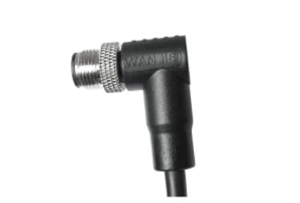 M12 Male Angled UnShielded A-کدگذاری 12PIN کابل PUR 1.0M M12*1.0