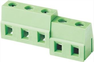 بلوک ترمینال زاویه راست یورو اسکرو 7.62 میلی متر