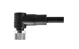 زاویه راست زن M8 UnShield A-کدگذاری 4PIN PUR 3.0M M8X1.0