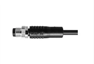 M8 Male Straight UnShield B-کدگذاری 5PIN PVC 3.0M M8X1.0