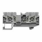 اتصال ترمینال GUS SPRING CAGE 2.5 میلی متر مربع دو در دو خروجی